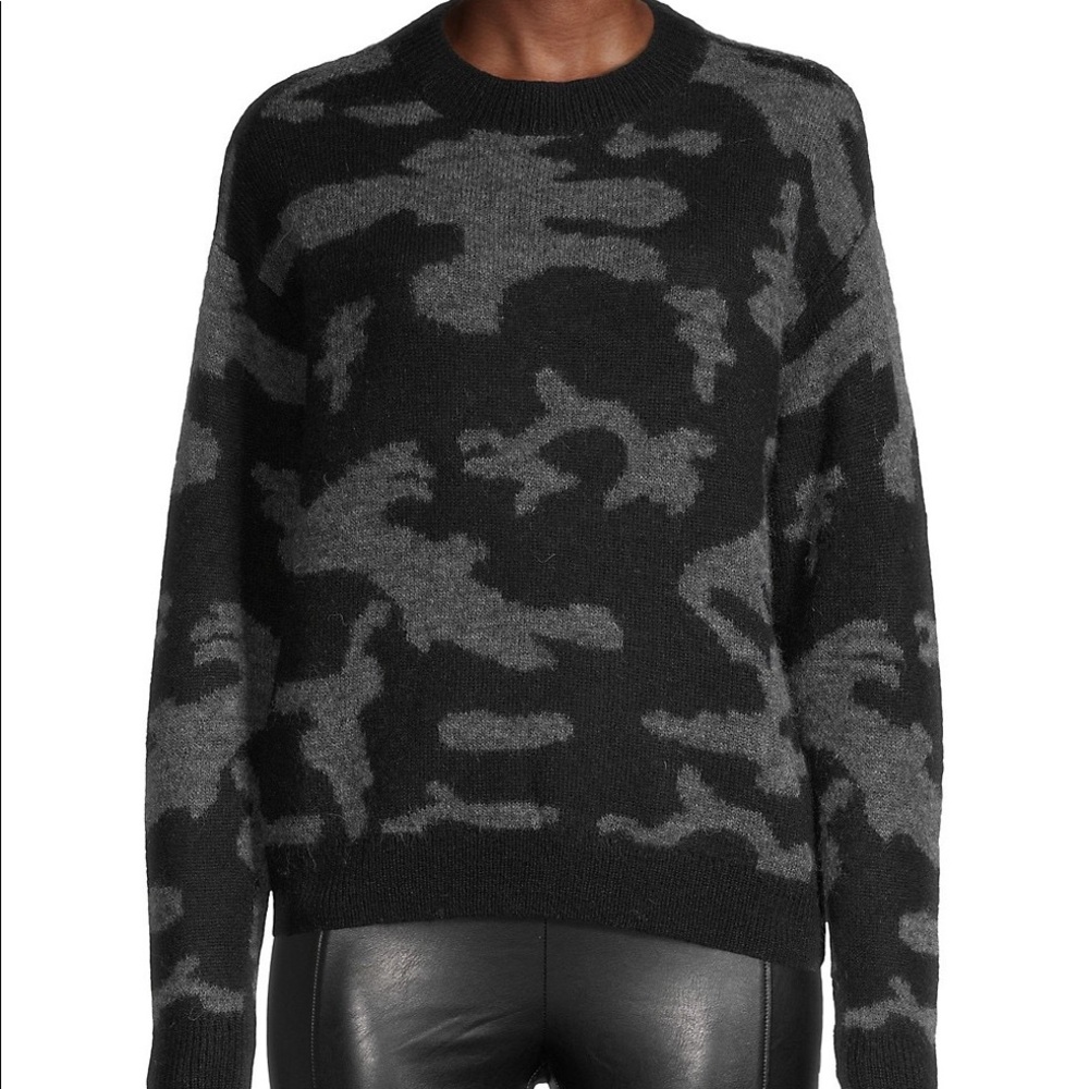 CHRLDR Camoflague Alpaca & Wool-Blend Sweater